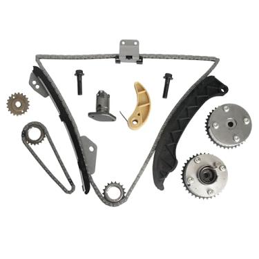 Imagem de Kit de roda dentada VVT para Toyota Corolla 2009-2015, Matrix 2009-2013, Prius 2012-2015, Pontiac Vibe 2009-2010, Scion xD 2008-2014, L4 1.8L, #133. 070-070 T010 13050-0T010