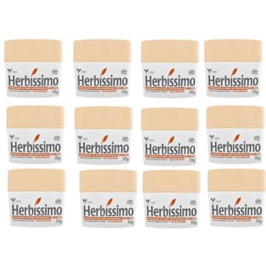 Imagem de HERBISSIMO PACK 12UN DESODORANTE CREME VANILLA 55G