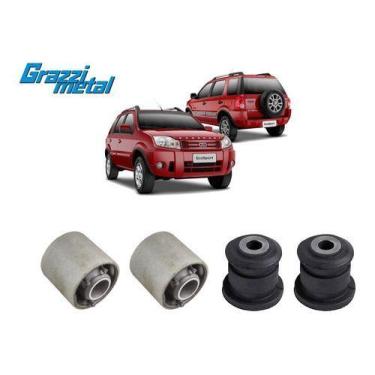 Imagem de Kit 4 Bucha Bandeja Balança Dianteira Ecosport 2006 2007 08 - Grazzime