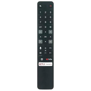 Imagem de Controle remoto de substituição de voz RC901V FUR1 para TCL Smart TV RC901V-FUR1 KRCHF901 06-BTZNYY 1002