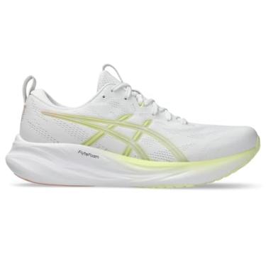 Imagem de ASICS Tênis feminino Gel-Pulse 16, Branco/amarelo, 36
