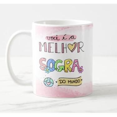 Imagem de Caneca Melhor Sogra do Mundo Aquarela
