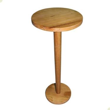 Imagem de Mesa de Apoio em Madeira para Sala Contemporânea 59cm - Beto Moveis, V