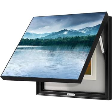 Imagem de Caixa De Distribuição De Tampa De Caixa De Medidor Elétrico Pintura Decorativa Caixa De Distribuição Interruptor De Pintura Painel Elétrico Ocultar Pintura, G, 60x50cm/23.6x19.7inch