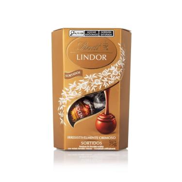 Imagem de Caixa de Bombons Chocolate Lindt Lindor Sortidos 75g 6 Unidades