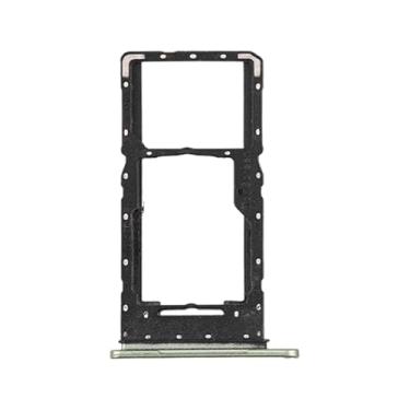 Imagem de BESJMYT Substituição da bandeja do cartão SIM para Samsung Galaxy A14 5G (versão SIM único) - Adaptador de suporte de slot de bandeja de cartão verde com ejetor de agulha para A14 5G SM-A146U A146U1