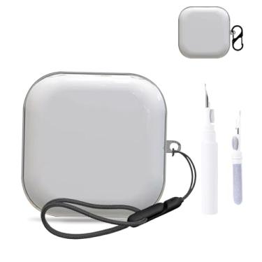 Imagem de Capa protetora para fone de ouvido SHOKZ OpenFit 2, capa protetora para fone de ouvido NOUKAJU (com mosquetão + cordão + caneta de limpeza) à prova de quedas, arranhões, capa protetora para SHOKZ