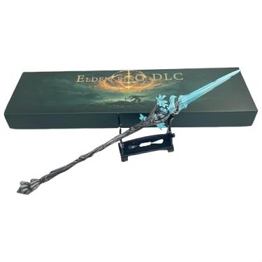 Imagem de Superbuybox Game Elden Ring DLC Shadow of The Erdtree Caixa de Presente Treespear Treespear 12''30 cm Coleção de Jogos de Artes Marciais Decoração de Mesa de Presente com Suporte de Exibição