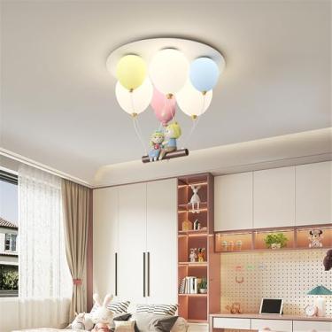 Imagem de Moderno Simplicidade Balão Lâmpada De Teto LED Criatividade Personalizada Quarto Da Menina Estudo Jardim De Infância Decoração Leve Jardim De Infância Decoração Luz (Estilo 53) (Estilo 1)