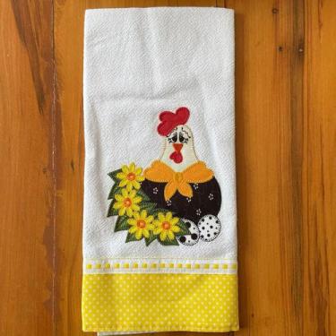 Imagem de Pano de Prato Galinha Jardim - Sua Casa Decor