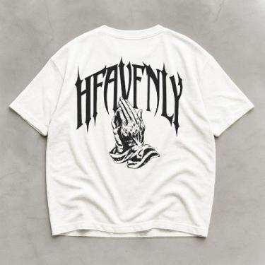 Imagem de Camiseta Oversized Academia Estampada Streetwear Longa Moda - Helvog, 