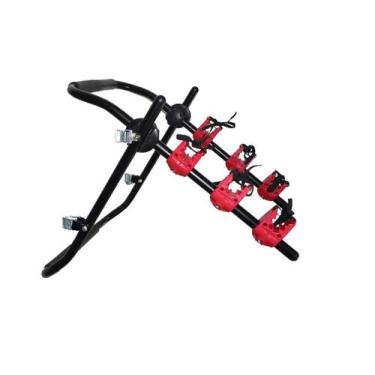 Imagem de Suporte Bicicleta Transbike Para 3 Bikes Sedan Hatch Suv - Shark Blue