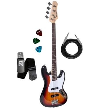 Imagem de Baixo Winner 4 Cordas Jazz Bass Wjb (SUNBURST)