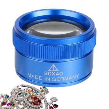 Imagem de Lupa Para Joalheria | Lupa de Bolso 30X - Portátil para Eletrônicos Coleção Botânica Geologia Pintura Moedas Joalheria Artesanato