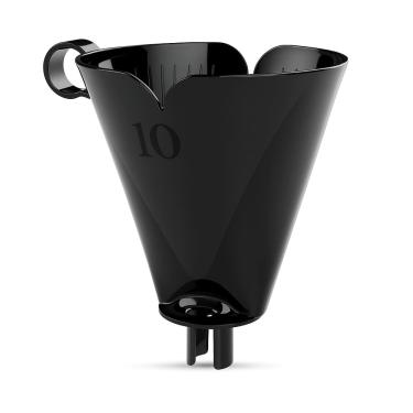 Imagem de Suporte Porta Filtro Café Chá Tam 103 Coador Plástico Preto