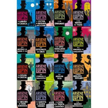Imagem de Kit 16 Livros Arsène Lupin Por Maurice Leblanc Romance Policial Infant