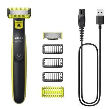 Imagem de Aparador e Raspador Para Rosto e Corpo Walita OneBlade Uso Molhado sem fio - QP2824/10