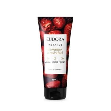 Imagem de Creme De Massagem Eudora Instance Morango Irresistível 180Ml