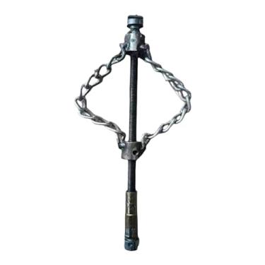 Imagem de IEUDNS Desincrustante de canos de drenagem, desentupidor de esgoto, corrente dupla, dragagem, removedor de entupimentos para ralos de piso, banheiras e