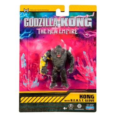 Imagem de Boneco Kong Com Luva B.E.A.S.T. De 7 Cm - Godzilla Vs Kong