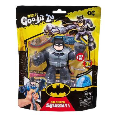 Imagem de Boneco Elástico De 11Cm Batman Com Armadura - Goo Jit Zu Dc