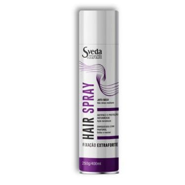 Imagem de Fixador de Cabelo Hair Spray Sveda Fixação Extra Forte 400ml