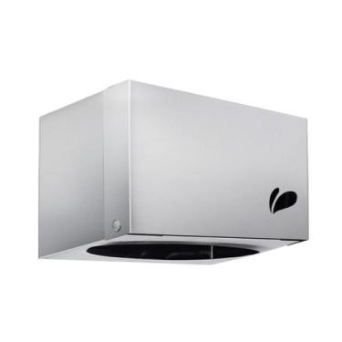 Imagem de Mini Dispenser Porta Papel Toalha De Parede Toalheiro Interfolha Quadr