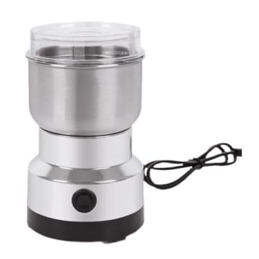 Imagem de YWJLQH Moedor de café automático, fácil de limpar, máquina de pimenta, moinho de grãos para camping, cozinha, amendoim, nozes, grãos