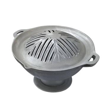 Imagem de Churrasqueira Gengiskan Redonda Alumínio Fundido Para Carvão