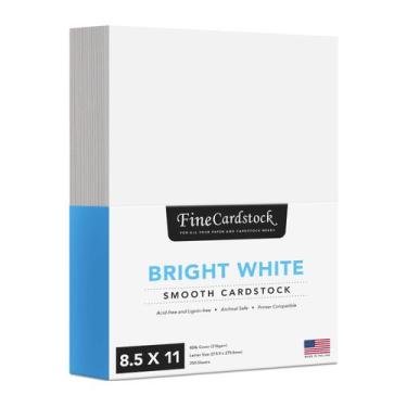 Imagem de Cartolina S Impressão superfina 8,5x11 216gsm 250 folhas - S Superfine