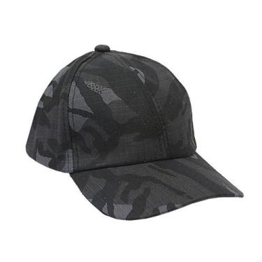 Imagem de Boné Militar Rip Stop Liso Camuflado Petróleo - Mundo Do Militar