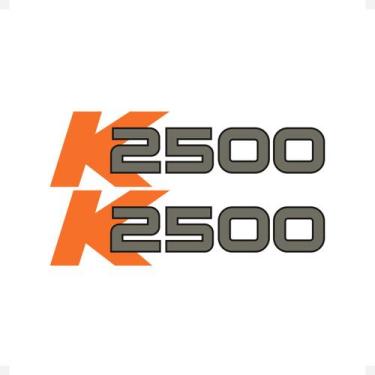 Imagem de Par De Adesivo Lateral Compatível Com K2500 Bongo 2012/  - SPORTINOX, 