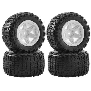 Imagem de Pneus De Borracha De 104mm Para Carro RC 116 MJX Hyper Go H16 12mm Hex