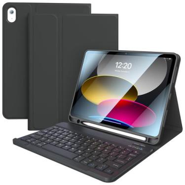 Imagem de Capa iPad com teclado FGZZROU para iPad de 11ª e 10ª geração de 10,9"