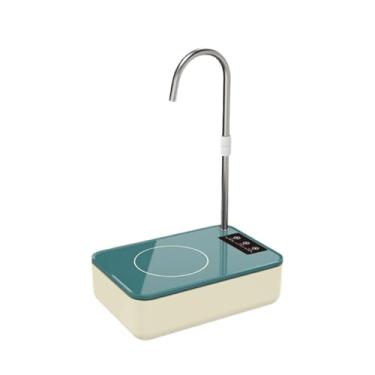 Imagem de KiBcsLic Bomba de garrafa de água Bomba elétrica para beber Dispensador automático de jarra de água para casa Hotel Viagem Escritório, Verde