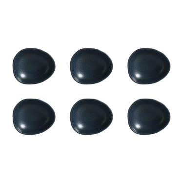 Imagem de Conjunto de Cumbucas Oval Porto Brasil Orgânico Night Blue 265ml - 6 Peças
