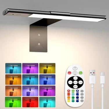 Imagem de Diomart Luz de imagem regulável sem fio com controle e temporizador, arandela de parede recarregável de 1500 mAh para fotos de parede, arte de galeria, pinturas, retratos, alvos, 1 pacote