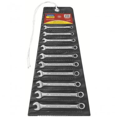 Imagem de Jogo De Chaves Combinadas Tramontina Master Com Corpo Forjado Em Aço Vanádio Cromado 10 Peças