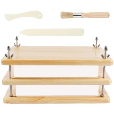 Imagem de ZLHETWT Ferramentas de encadernação de livros, kit de reparo de livros, suprimentos de encadernação, kit de fabricação de livros, ferramentas práticas de encadernação de livros multifuncionais para