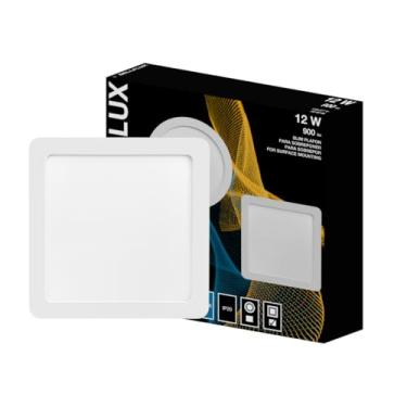 Imagem de Luminária Led Sobrepor 12w 6500k 900lm Bellalux 7022894 Branco Fio