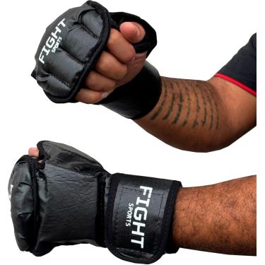 Imagem de Luva MMA Adulto Oficial (Preto, M)