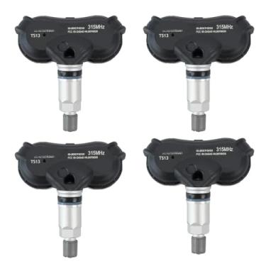 Imagem de Conjunto de 4 Sensores De Pressão De Pneus TPMS 42753-TR3-A810-M1 para Honda Civic, CR-Z, Fit, Odyssey 2009-2017 e Acura CSX 2008-2011