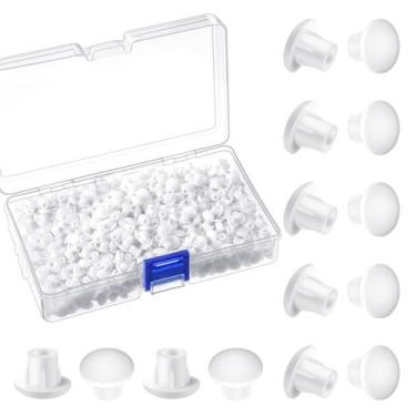 Imagem de Tampões de plástico Jetec 2500 peças para furo redondo de 5 mm