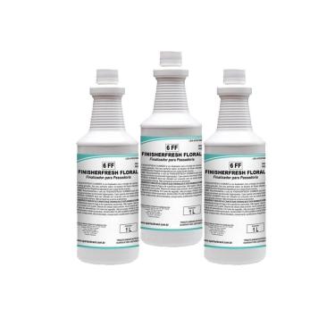 Imagem de Passador De Roupas Spartan Finisherfresh Floral 1 L Kit 3