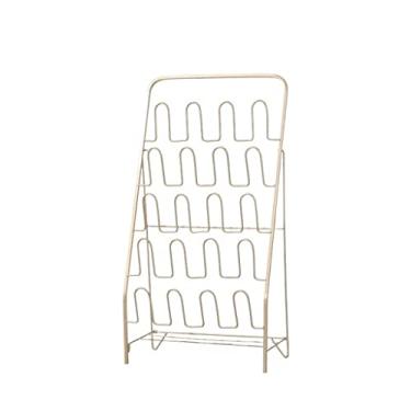 Imagem de 5sssallefaa Porta Sapateira Sapateira Sapateira Metal Sapatos Armazenamento de Sapatos em Camadas com Racks Torres Multicamadas para Chinelos e Sapateiras Planas Quarto Entrada Organizador de Sapatos