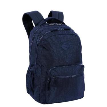 Imagem de Mochila Costa Sestini Crinkle 3 College Faculdade Anti Furto, Azul