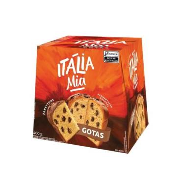 Imagem de Panetone de chocolate chocotone sem lactose vegano 400 gr - ROMANATO