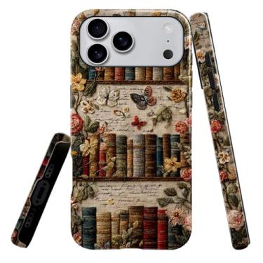 Imagem de heindiy Compatível com iPhone 17 Pro Max, capa brilhante, proteção total, à prova de choque, anti-arranhões, capa de TPU, capas para homem mulher - estante antiga