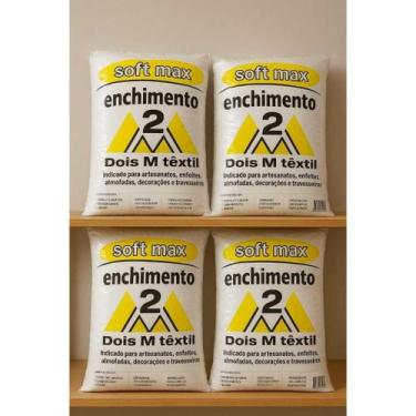 Imagem de Fibra Siliconada Para Enchimento 1kg - Dois M Têxtil