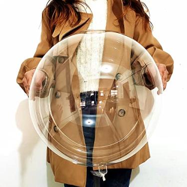 Imagem de Balões Bobo 50 pacotes, balões transparentes estilo hélio 50 polegadas para decorações com iluminação LED, presentes para Natal, casamento, decorações de festa de aniversário (balão transparente, 50,8